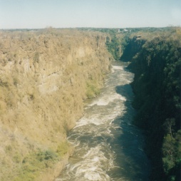 Raging Zambezi River